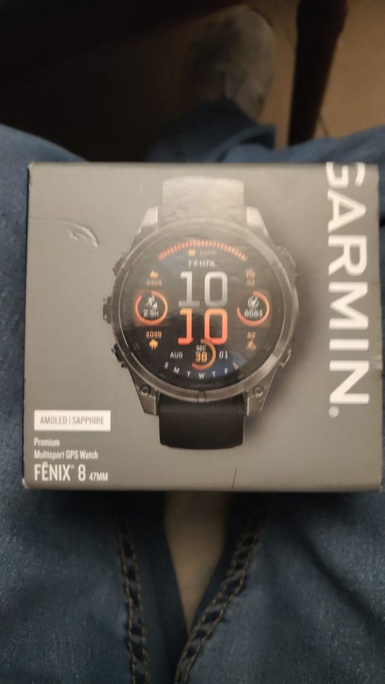 Garmin Fenix 8 amoled sappfhire premium