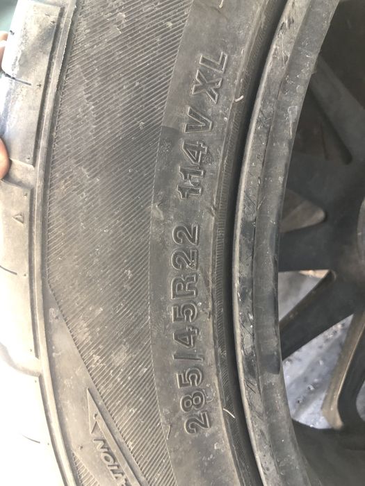 Джанти 22 с гуми за Mercedes