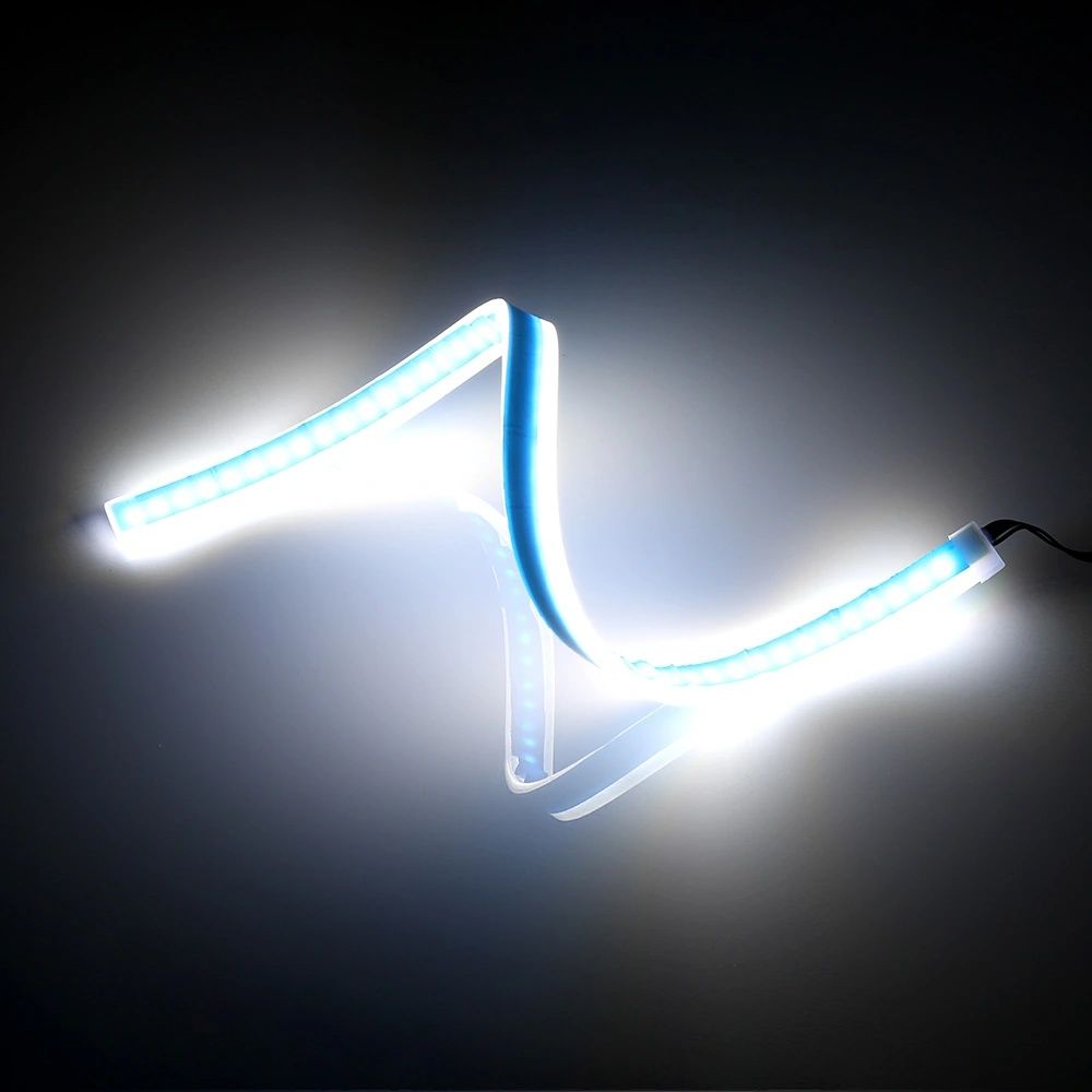 LED дневни светлини с бягащ мигач 60см