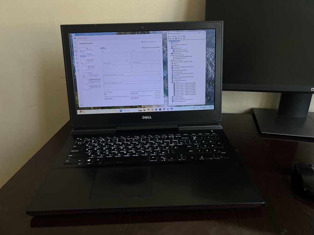 Dell inspiron 15 7000 Core i7. 7 th Dasturlash, IT, igra.