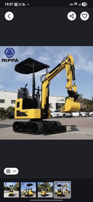 Mini excavator de vânzare