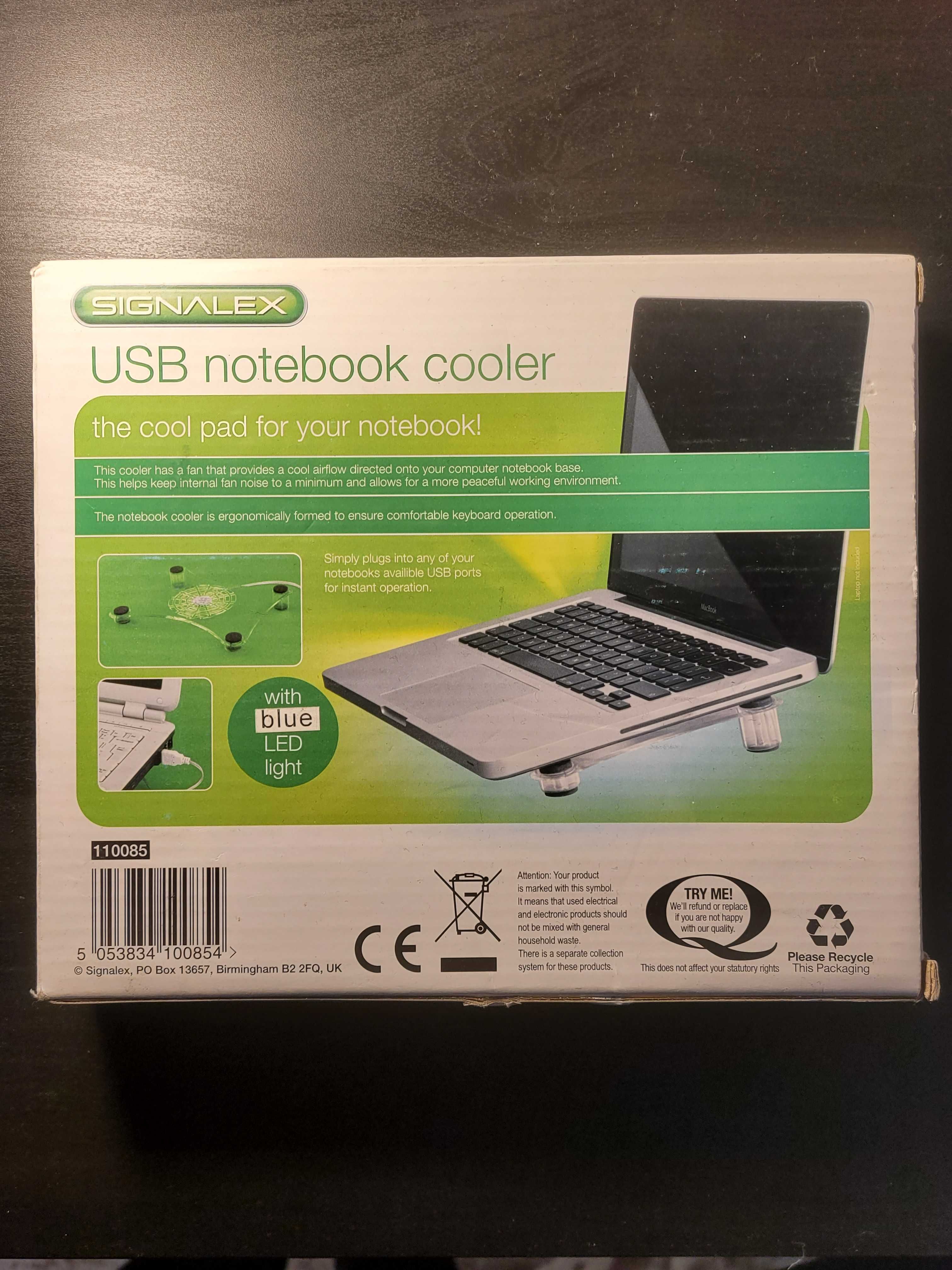 Cooler laptop cu led