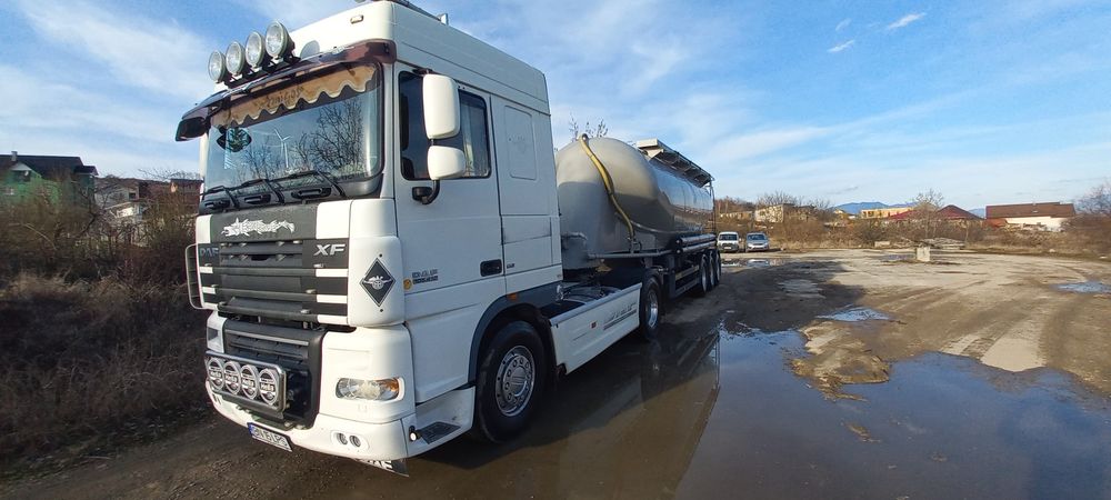 Daf xf105 410 euro5 Spitzer silo cimentruc