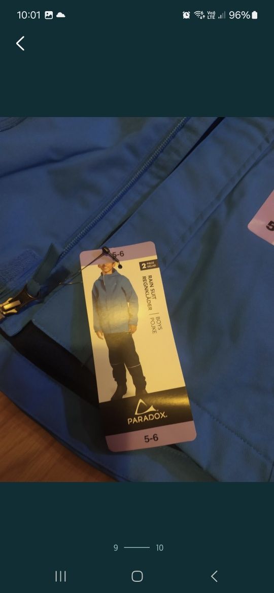НОВО водоустойчиво яке и панталон Paradox, Softshell, 5-6год, с етикет
