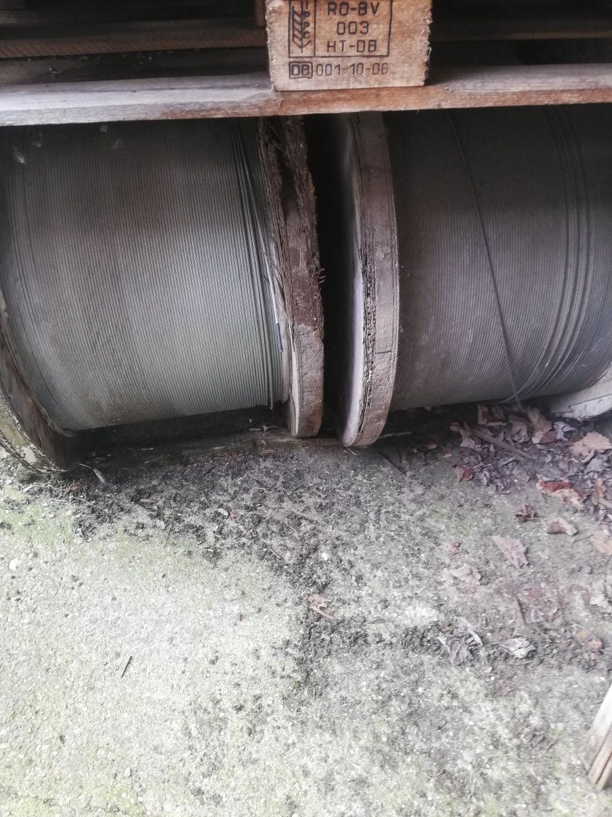 Cablu metalic de tracțiune otel zincat, 4 mm., foarte flexibil.