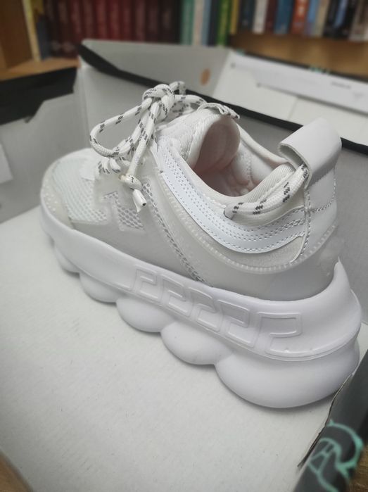 Versace chain reaction triple white