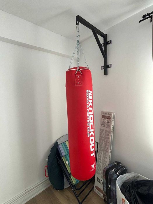 sac box nou 120 cm + suport perete