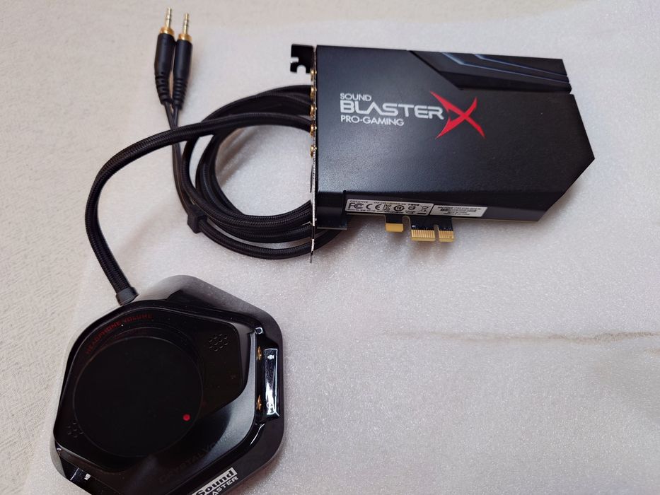 Creative Sound Blaster Sound BlasterX AE-5 si Crystal Voice