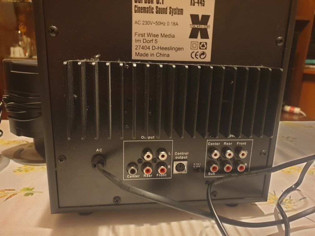 Продавам съраунд система 5.1 X-Tensions XS-445