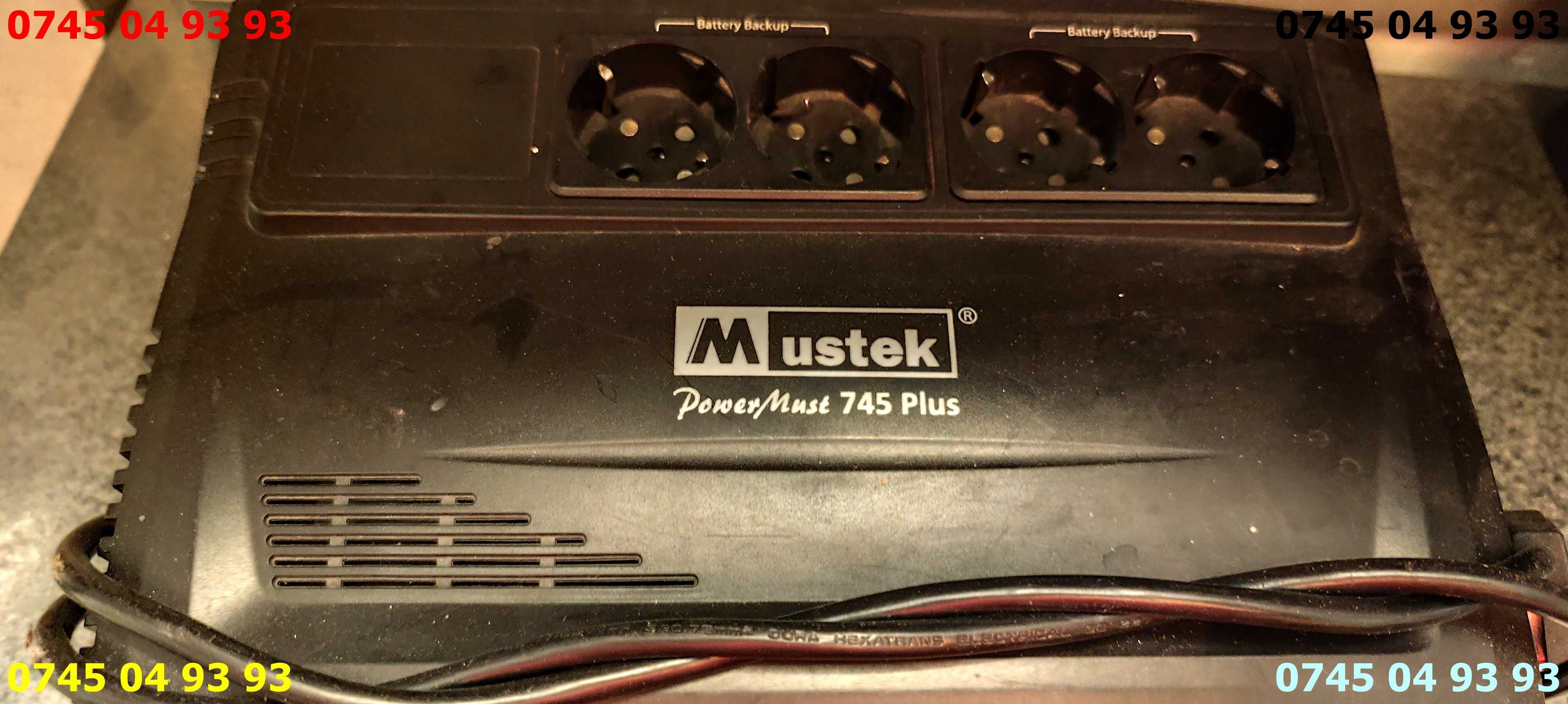 ups Mustek Power Must 745 Plus fara baterie perfect functional