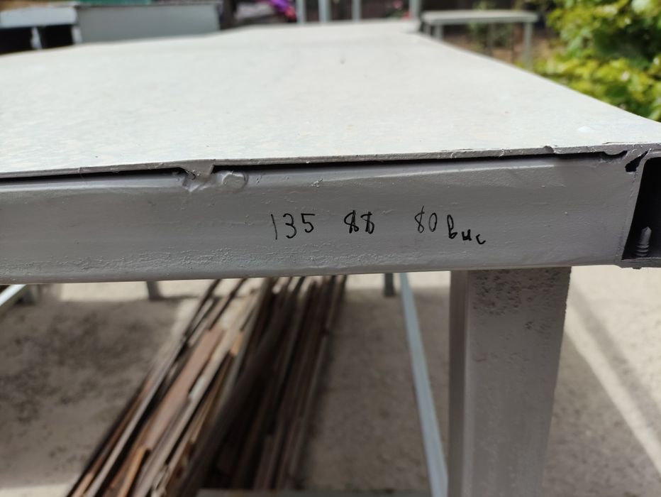 Железный столы 2мм