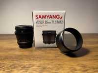 Obiectiv Samyang 85mm T1.5 MK2 (Cine Lens) montura Canon
