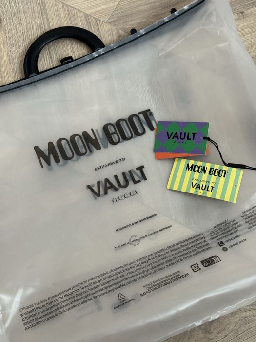 Moon Boot x Gucci Vault Icon Quilted Stars