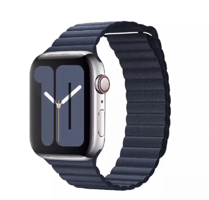 Curea Piele Sintetica Magnetica Incarcator Ceas Apple Watch Iphone 15