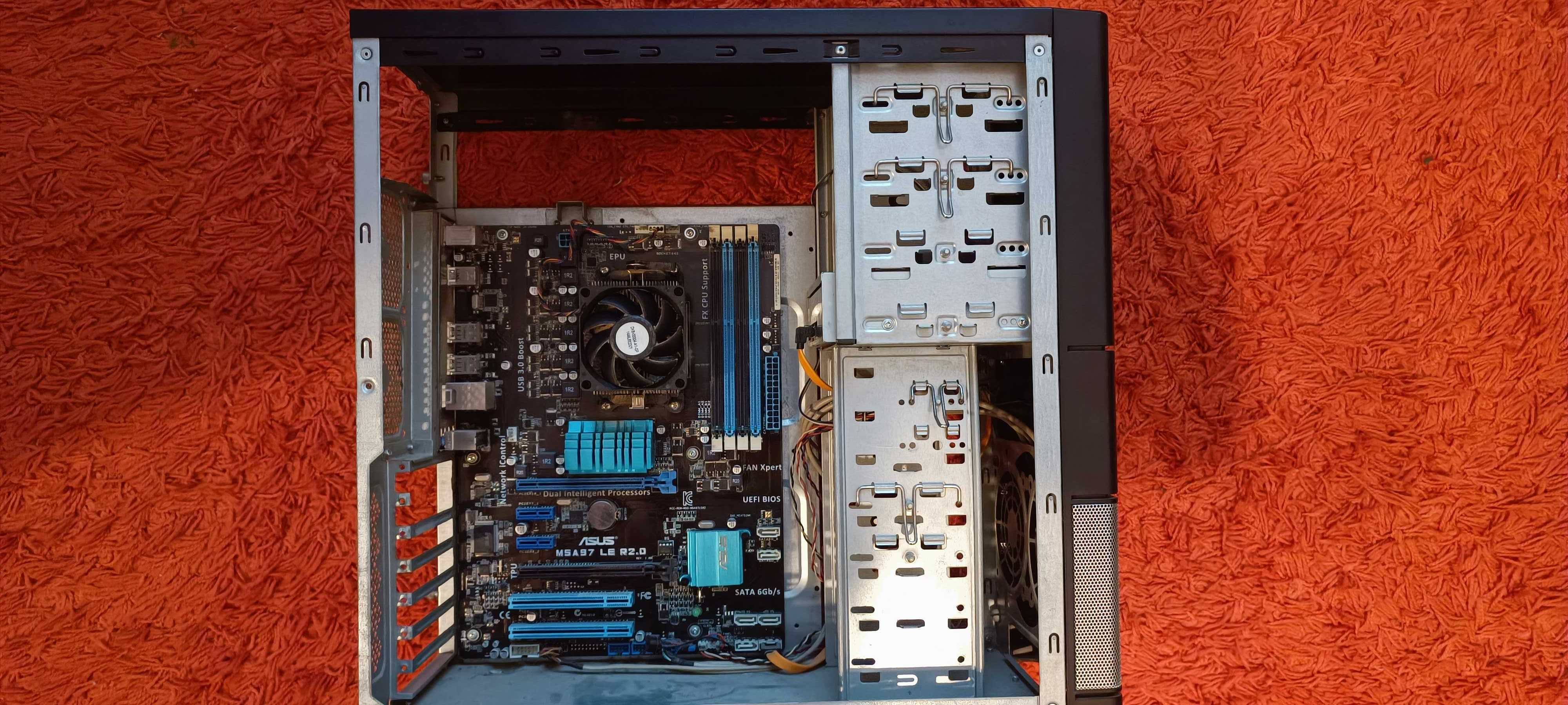 Vand PC (placa de baza, procesor, memorii, hdd, placa video, sursa)