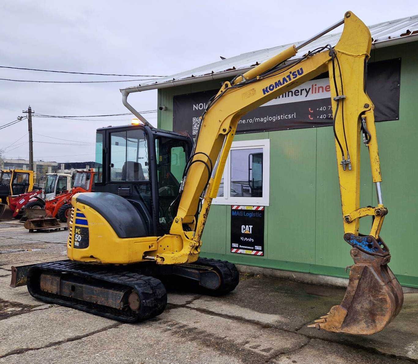 miniexcavator Komatsu PC50 MR-2