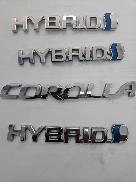 Емблеми  странични задни багажник  Toyota corolla e21 след 2019