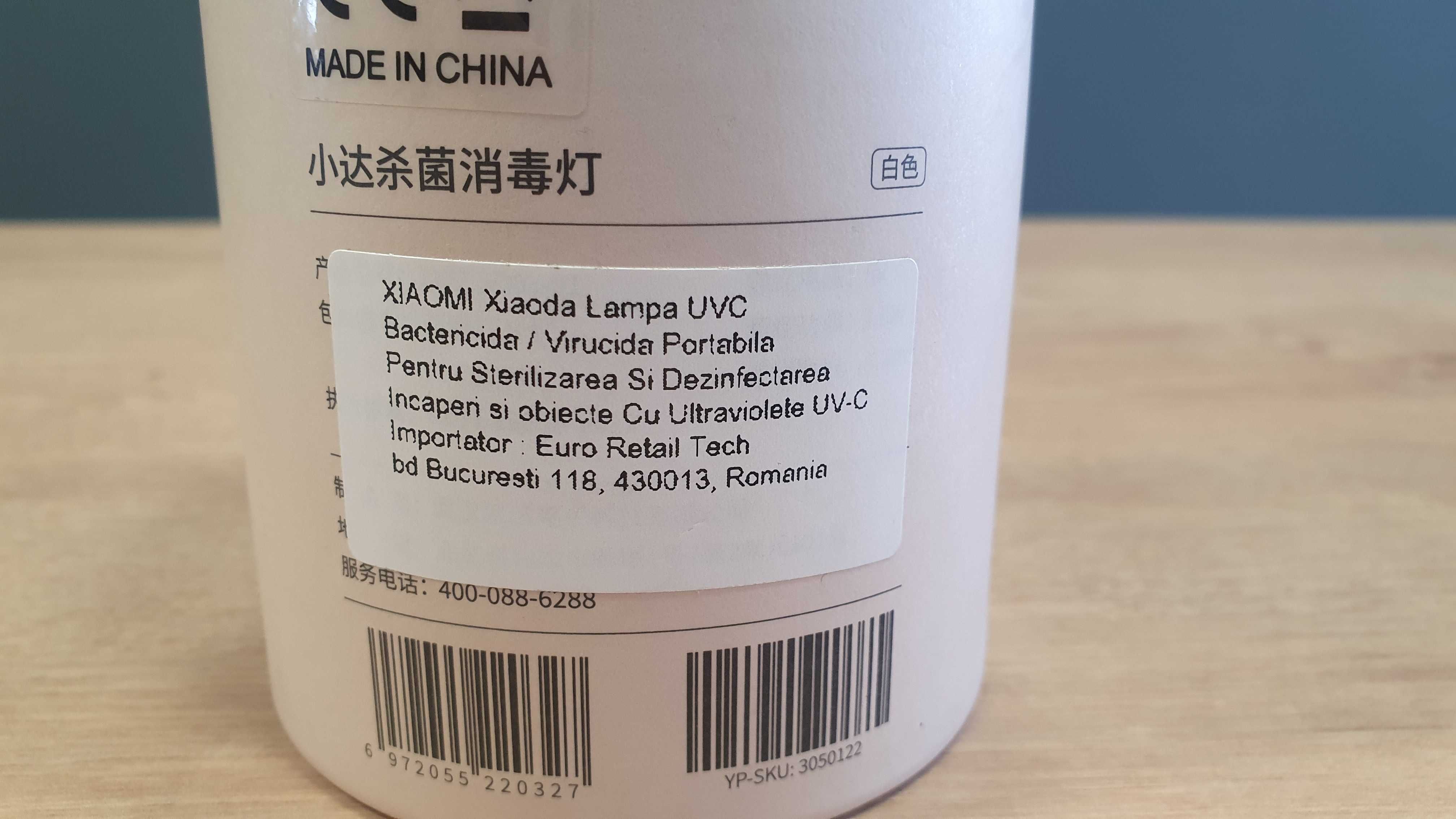 Xiaomi Xiaoda lampa UVC