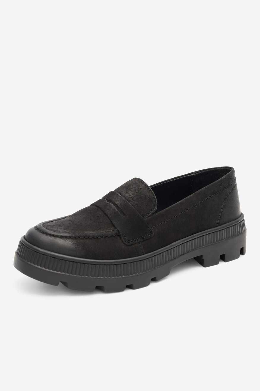 Loafers dama -piele intoarsa, aproape noi