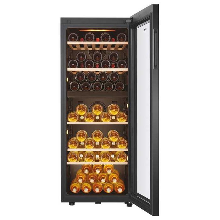 НОВ! Двузонов охладител за вино HAIER HWS 79 GDG