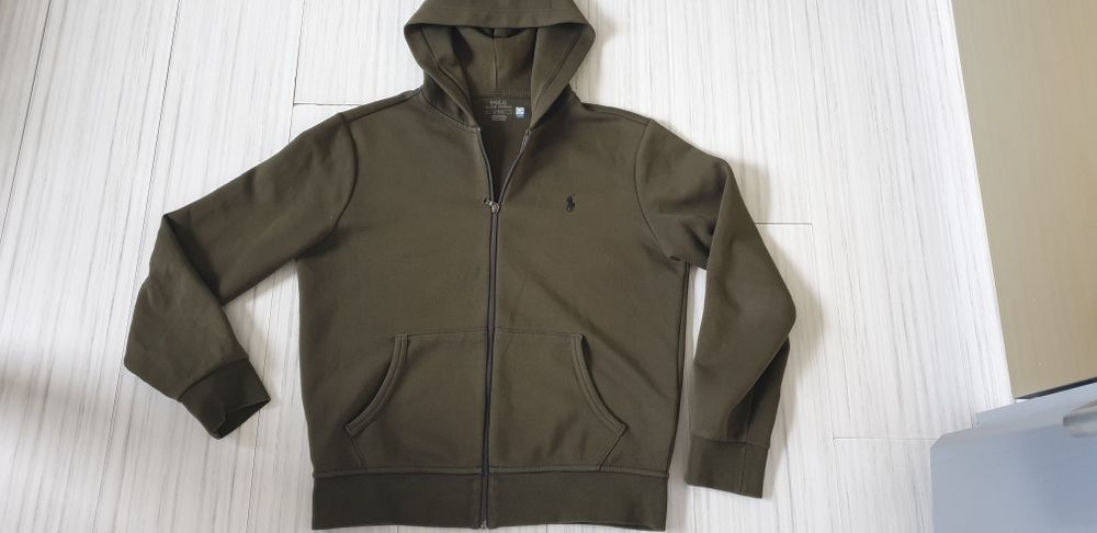 POLO Ralph Lauren Double Knit Full Zip Mens  M ОРИГИНАЛ! Мъжки Суичер