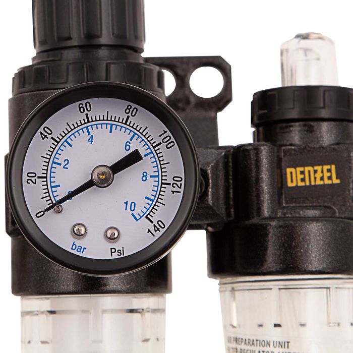 Блок подготовки воздуха  FLR1500, 10 бар, 1500 л/мин, 1/4" Denzel