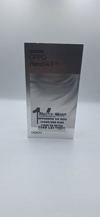 Oppo Reno 14F Nou 256Gb 8Gb Garantie/Factura #49420