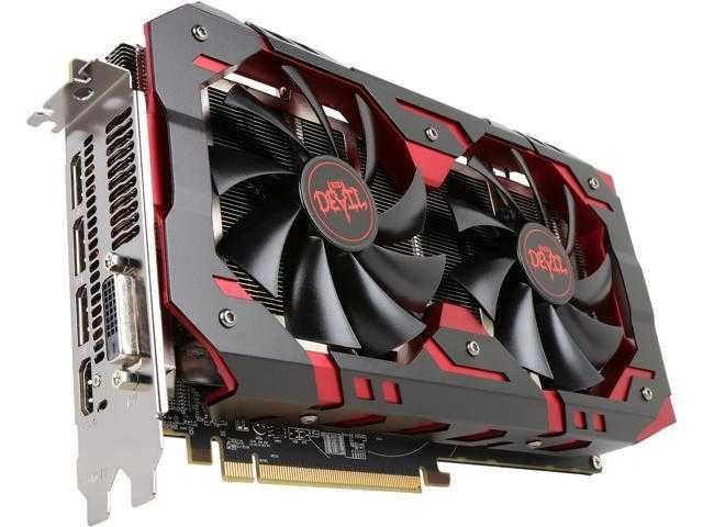 Видеокарта PowerColor Red Devil Radeon RX 580 Red Devil 8GB GDDR5