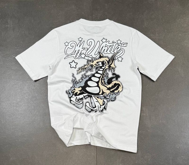 Tricouri Off White Top Premium Bumbac 100 %