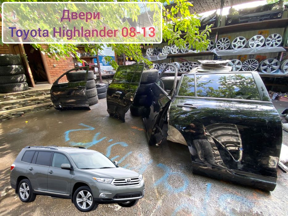 Передняя левая дверь Toyota Highlander 2010