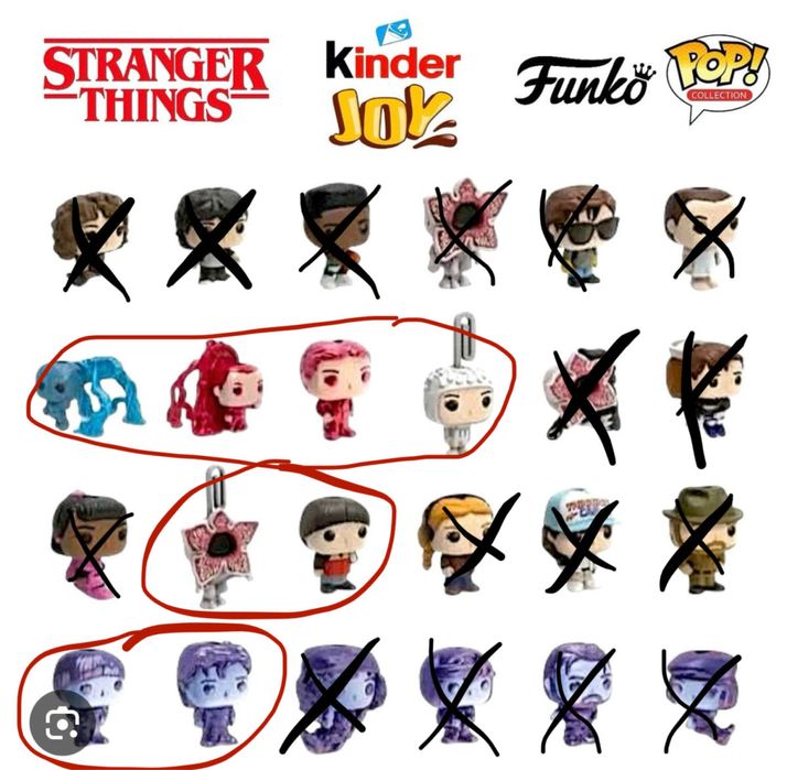 Фигурки осд киндер джой