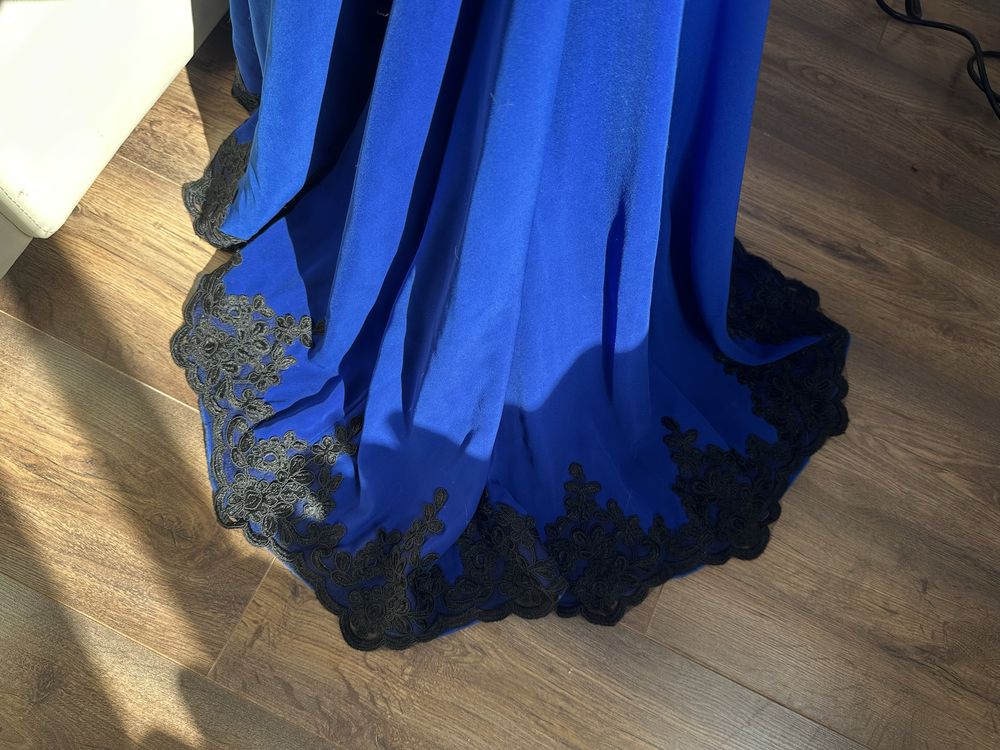Rochie sirena de ocazie - albstru electric