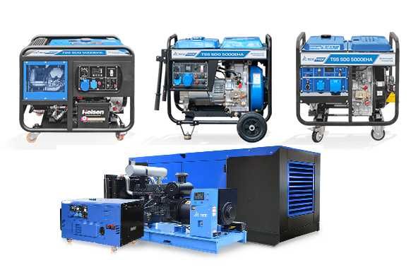 Дизельный генератор от 5 кВт и более в наличии со Склада России. по РК