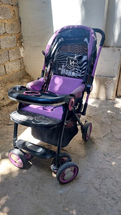 Bolalar uchun kolyaska ko'p ishlatilmagan sifati yaxshi saqlangan