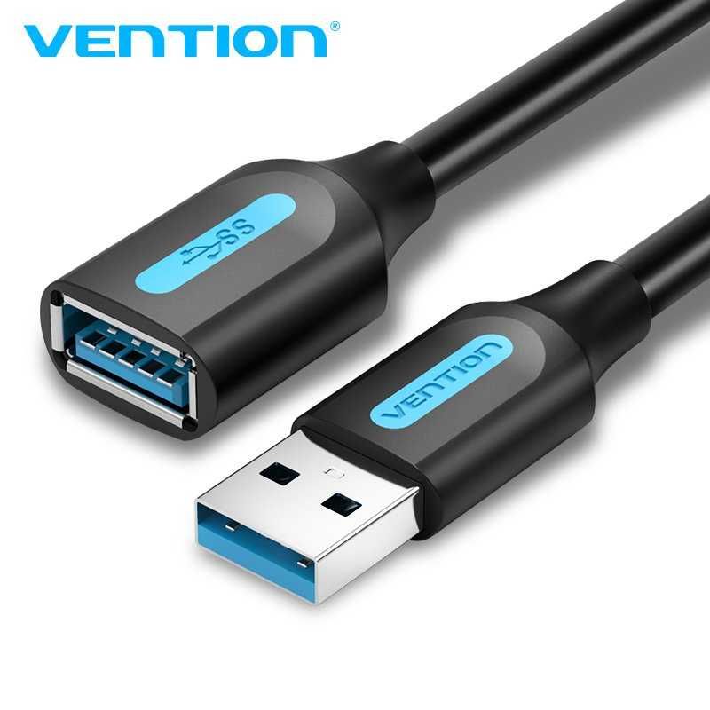 Vention Кабел USB 3.0 Extension AM / AF - 1.5M Black - CBHBG