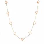 Златно колие Van Cleef/ Златен пръстен Van Cleef/ Златна гривна
