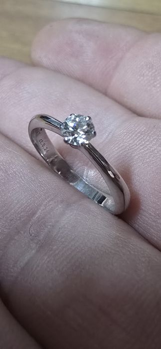 Inel aur 18 k Rabat okazie rară