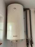 Cazan VIADRUS 40kW + boiler ARISTON 100L – lemne/cărbuni