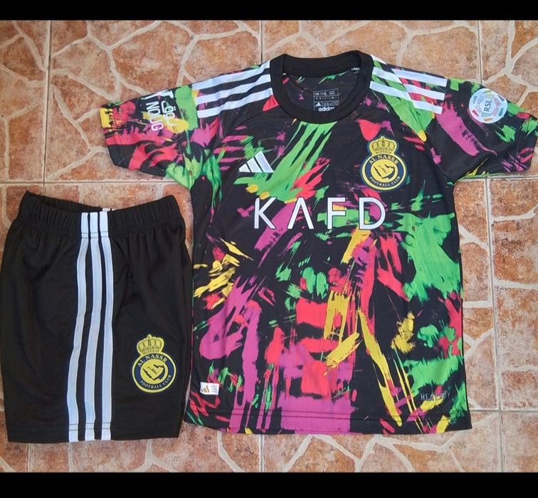 CR7 детско юношески футболни екипи НОВО сезон 2025-26 год. Ал Насър