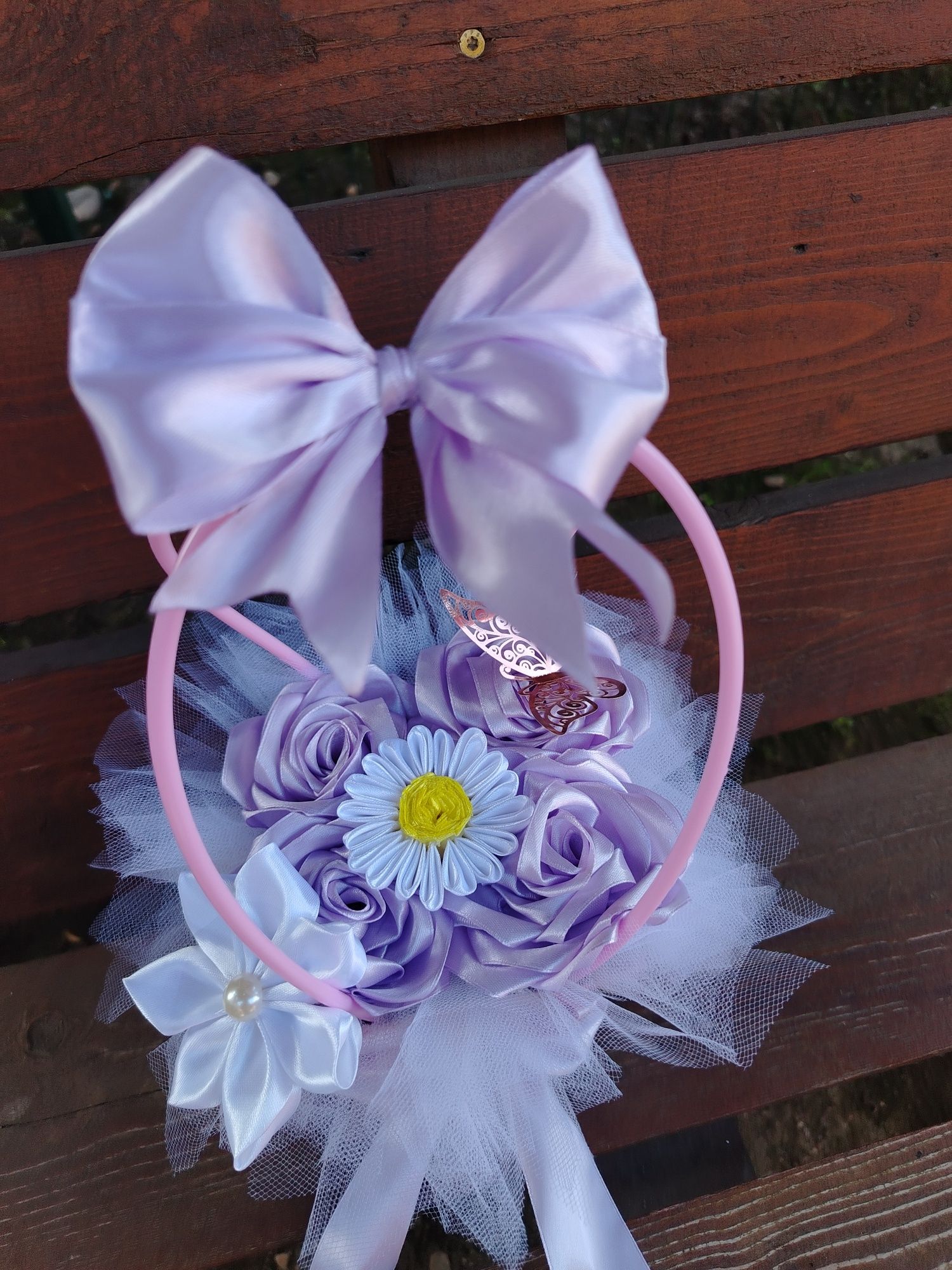 Cosulet flori din satin