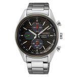 Seiko Solar Chronograph Black