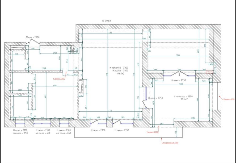 Квартира Ж/К The Business Park 5/10-11/11  227кв.м