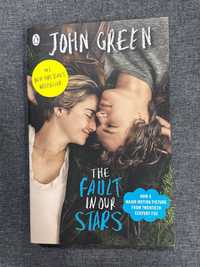 John Green - The fault in our stars. English novel book