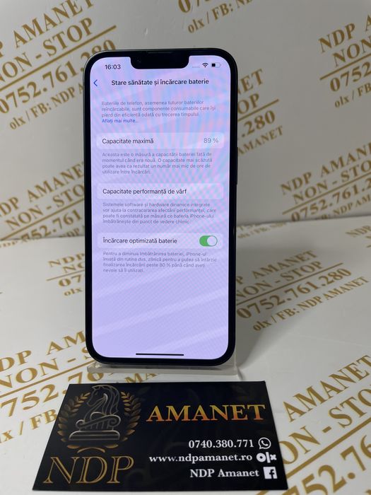 NDP Amanet Braila Iphone 13 128gb (44280)