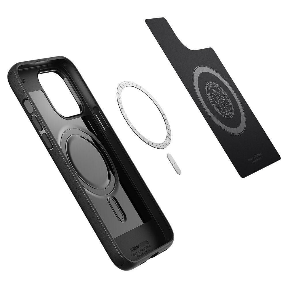 Кейс spigen mag armor за iphone 14 pro black