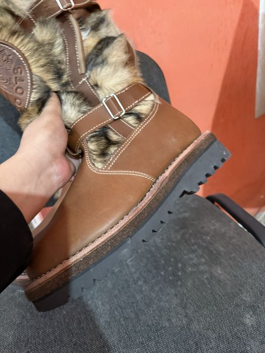 Унты с Монголий натуралная кожа и мех волк як каскыр верблюд