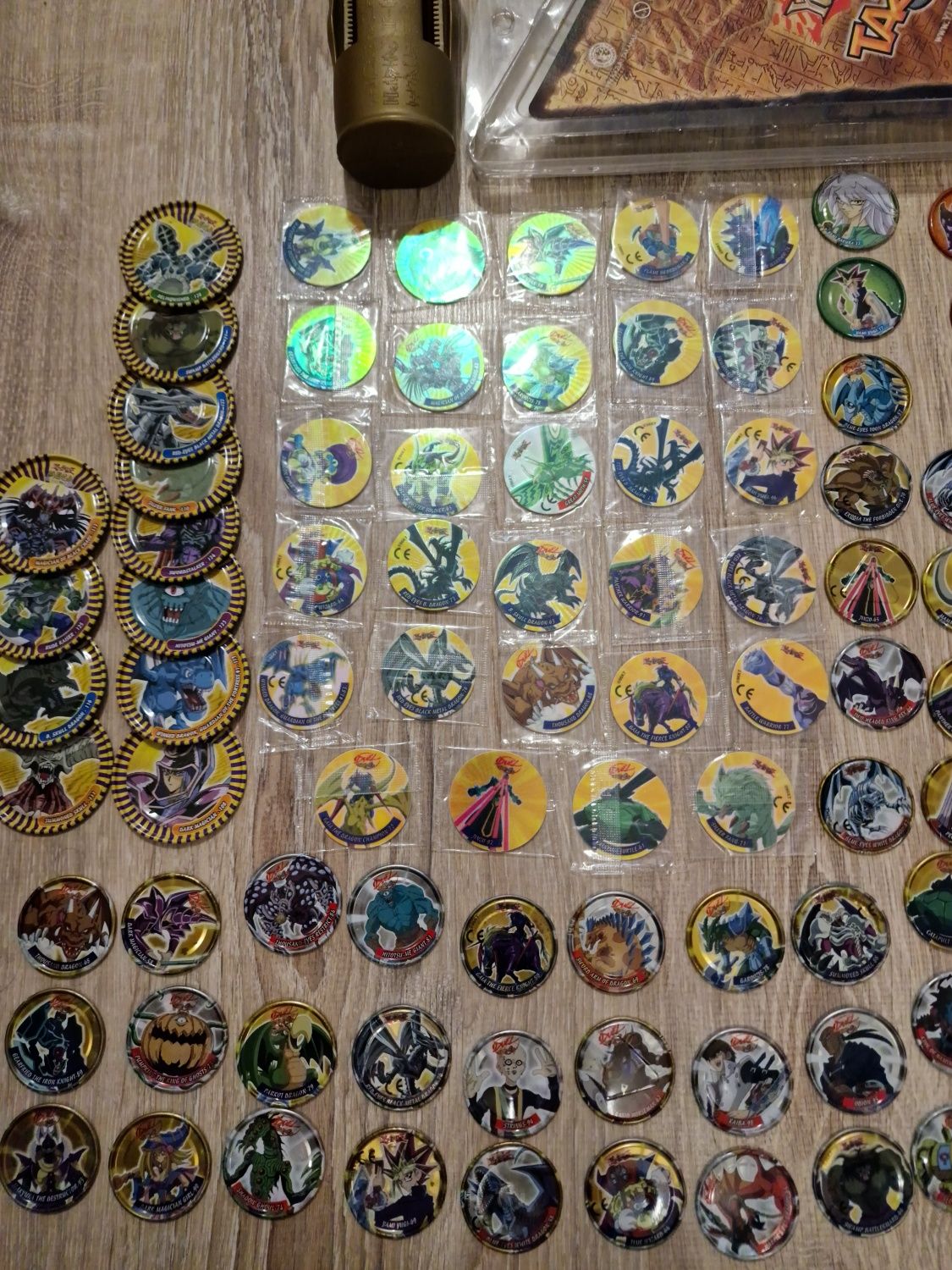 Огромна Колекция Yu-Gi-Oh тазота с албум