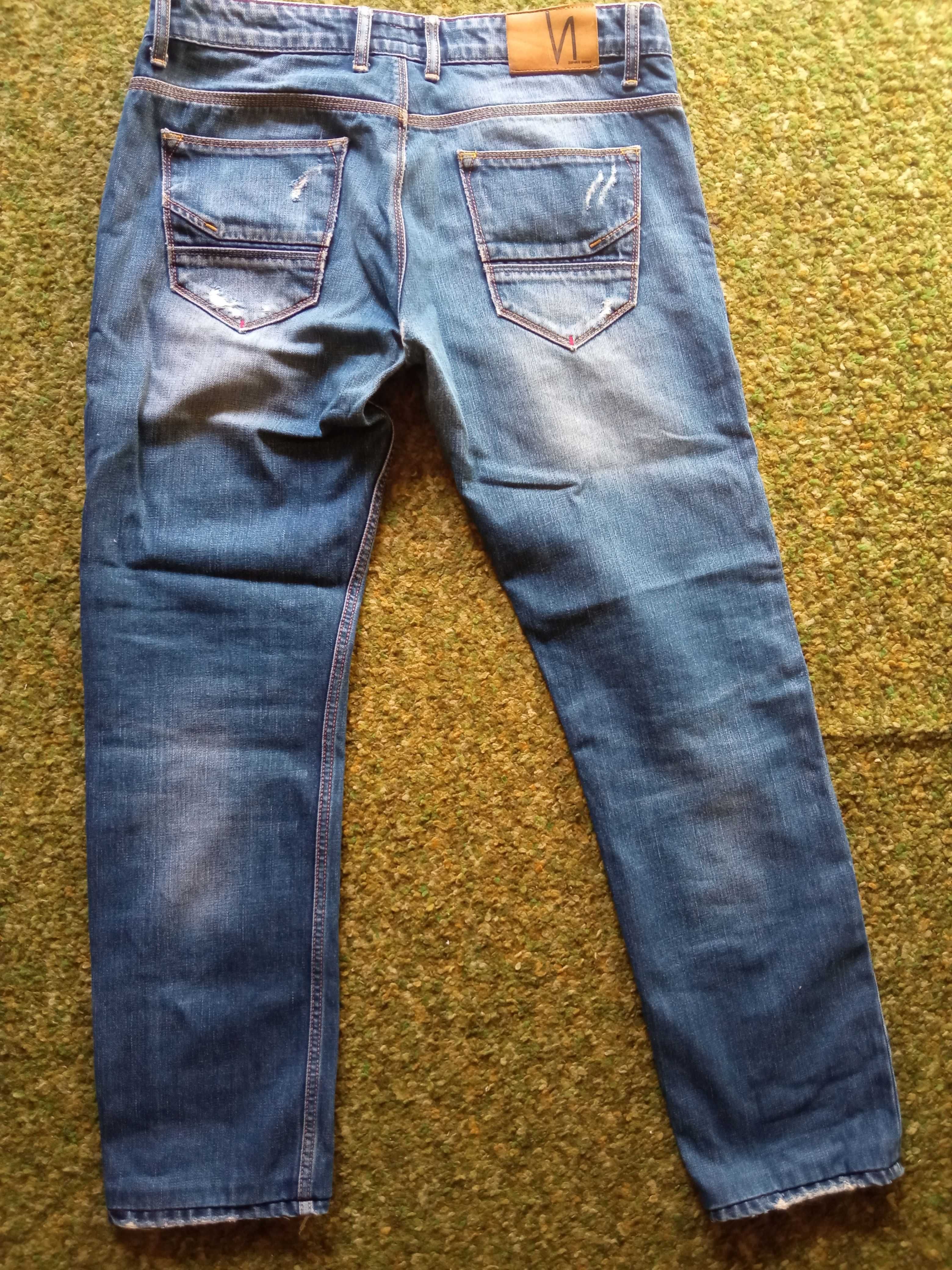 джинсы мужские синие