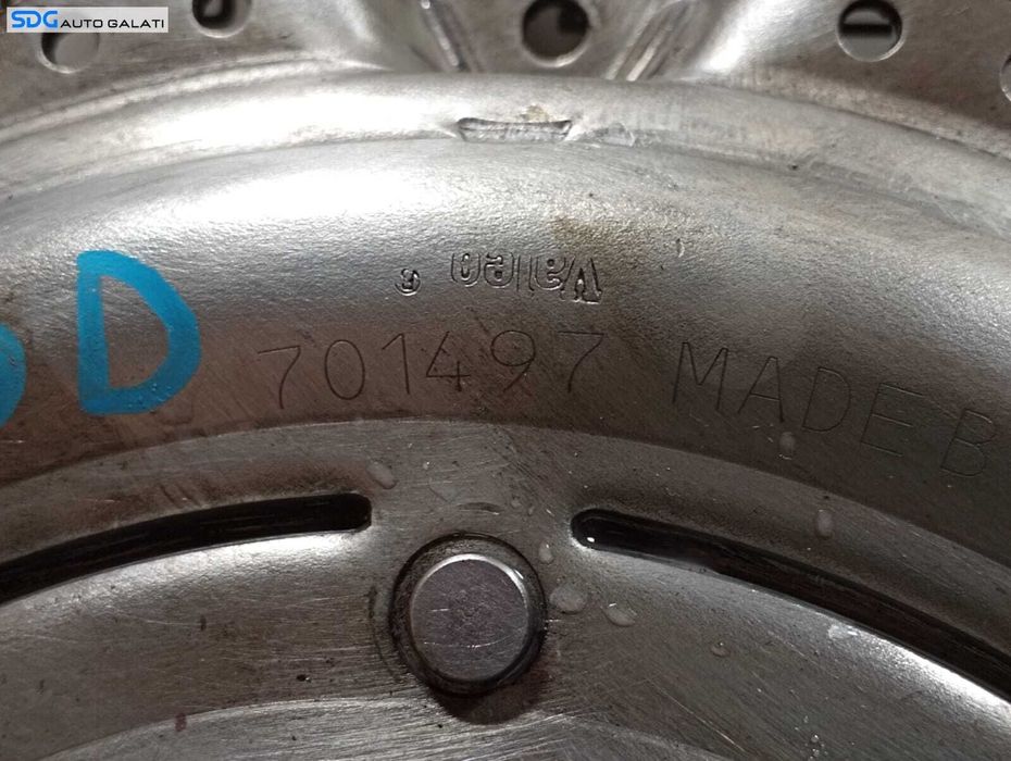 Kit Ambreiaj Volanta Disc si Placa Presiune Peugeot 406 2.0 HDI RHS 1996 - 2004 Cod 701497 701501 C0701496 [M7019]