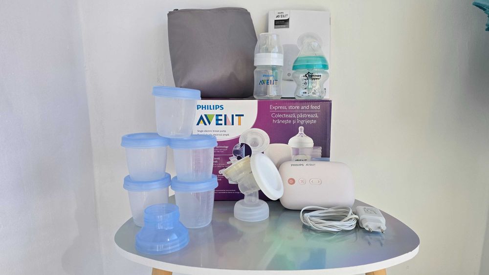 Pompa de san Phillips AVENT "Natural Motion Techology" ca noua.